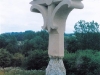 cross designed and carved for Coberley Church